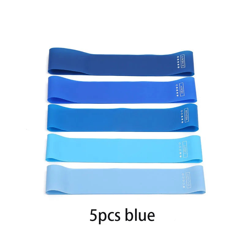 TPE Resistance Bands Fitness Set Rubber Loop Bands Strength Training Workout Expander Yoga Gym Equipment Elastic Rubber Loop