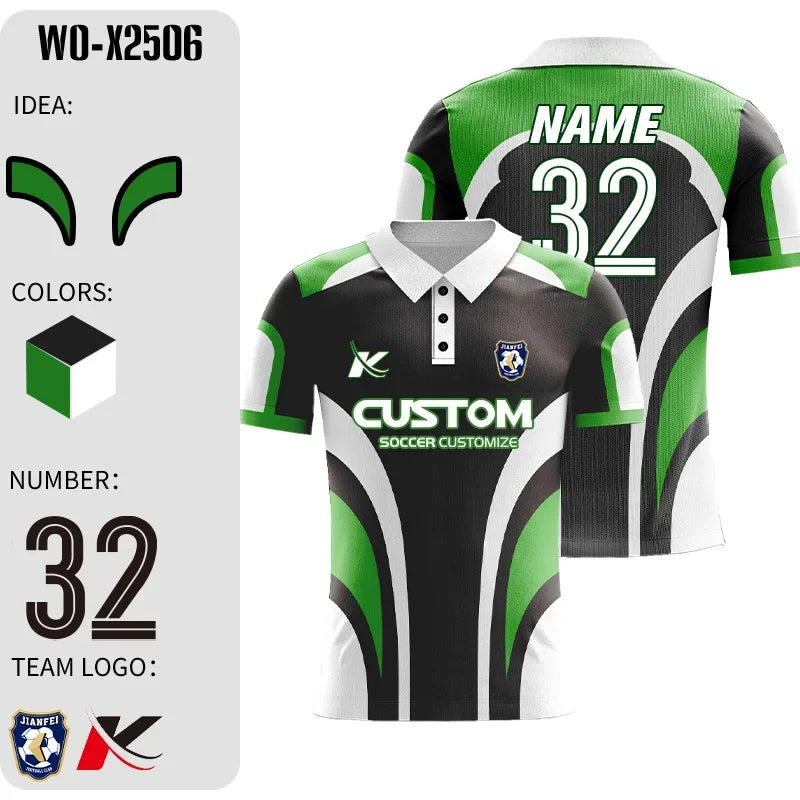 Personalized Sublimation Custom Plus Big Size Soccer Uniforms Football Jerseys Teams Stitched Mens Sets With Embroidered Logo
