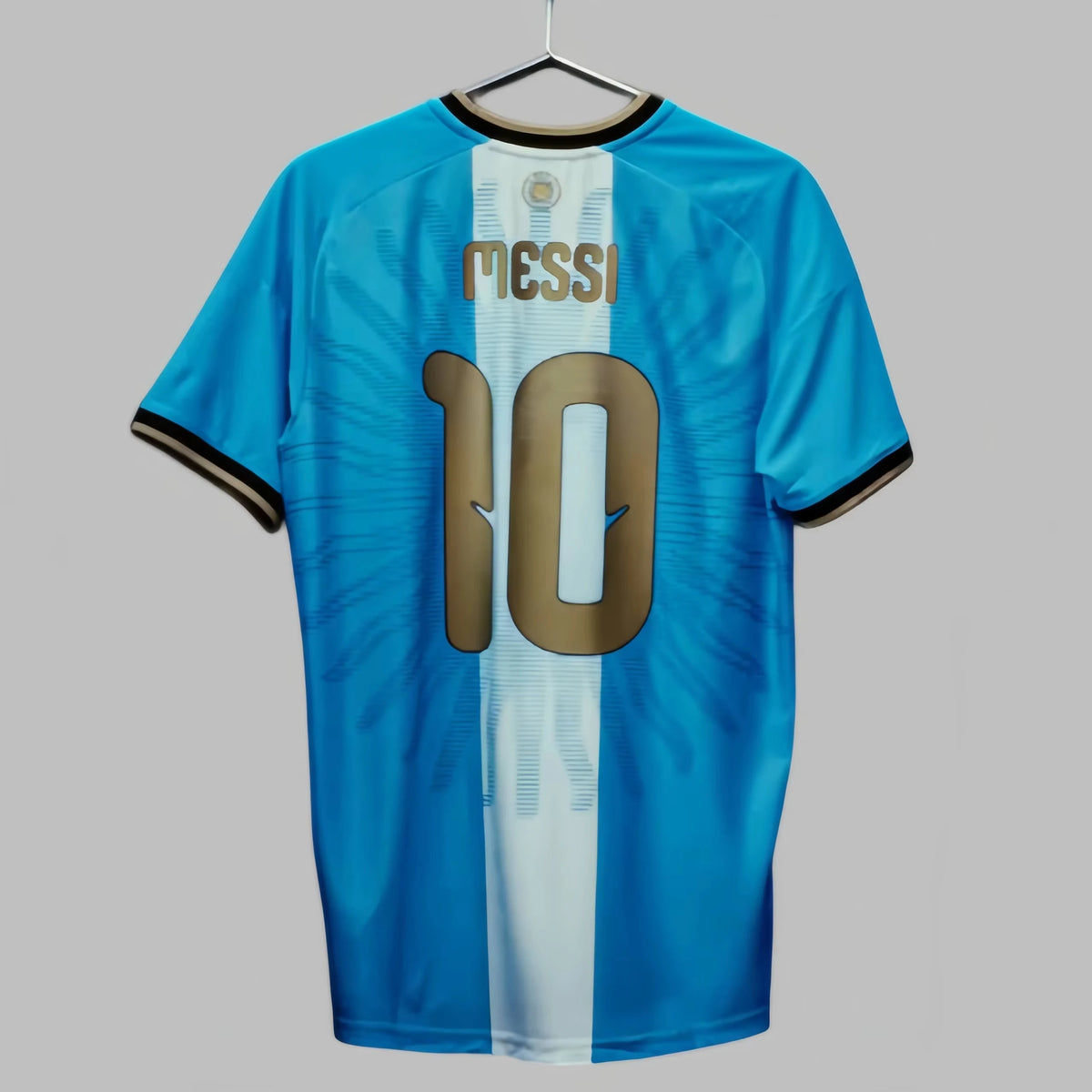 2026 Messi Argentina Farewell Match Commemorate Football Jersey, 3D Print Unisex Sport Breathable Mesh Quick Drying Jersey